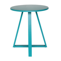 Haiti Bistro Set Teal Iron