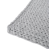 Throw Blankets Silver Acrylic