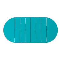 Santa Monica Bistro Set Teal Iron