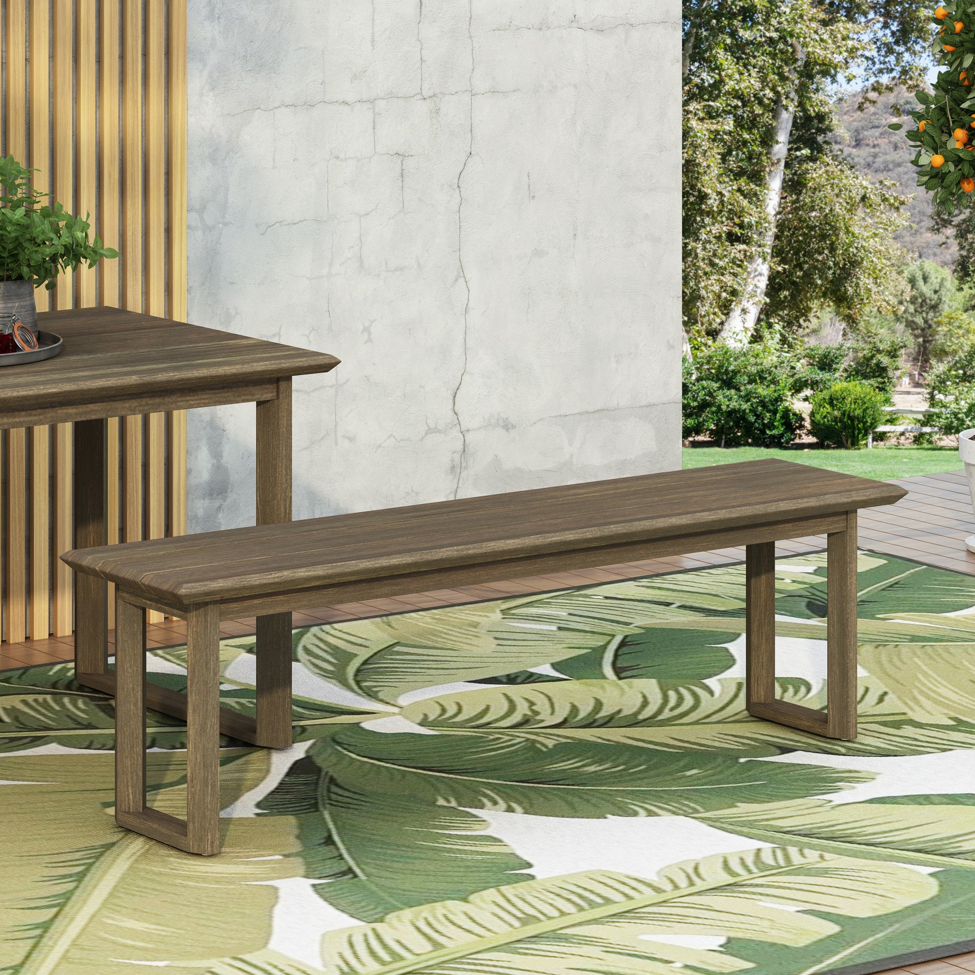 Nash Mp1 Bench Grey Wood