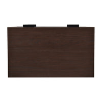 4 Drawer Wide Chest Walnut Mdf