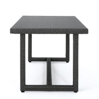 Santa Rosa Dining Table Grey Rattan