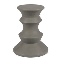 Eureka 22 Mgo Side Table Light Grey Concrete