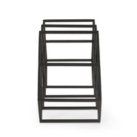 Wine Rack Black Iron