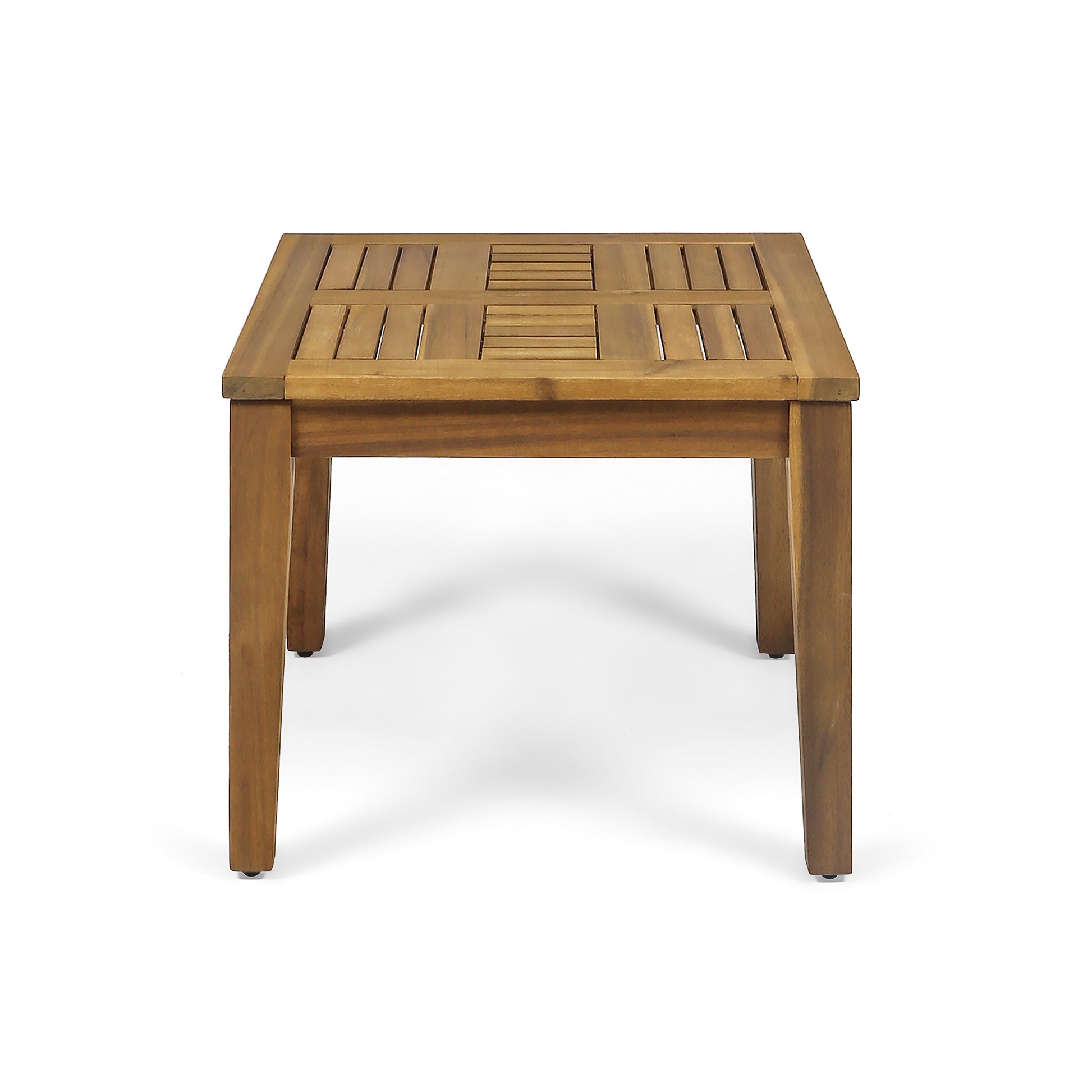 Hampton Wood Side Table Natural Wood