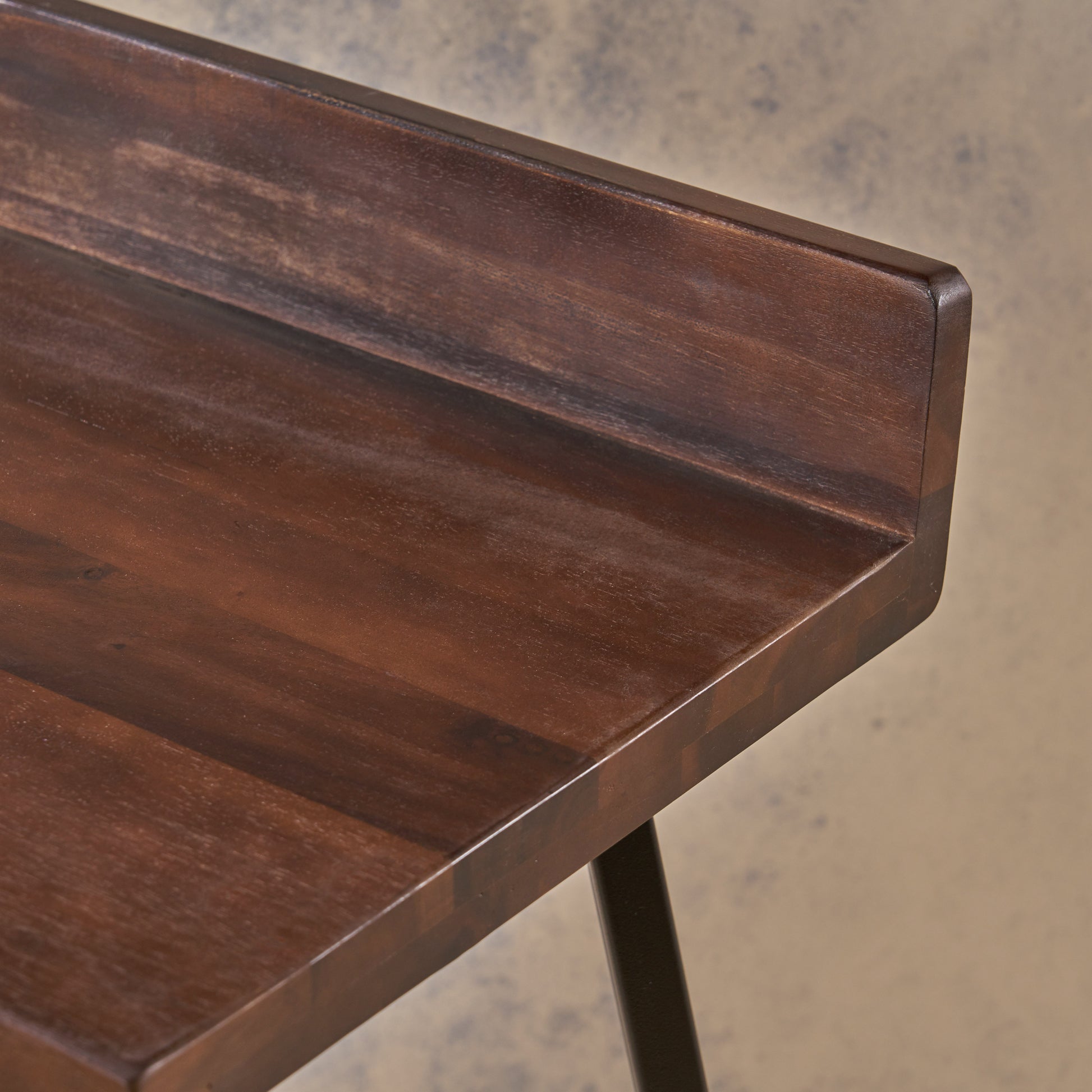 Jut Barstool Brown Acacia Wood