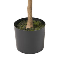150Cm Artificial Lemon Tree Green Iron Plastic