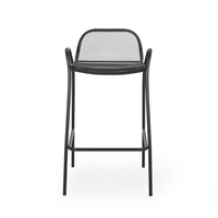 Baltimore Barstool Matte Black Iron