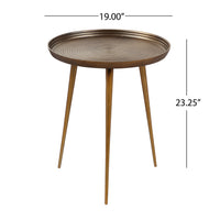 Table Antique Brass Aluminium