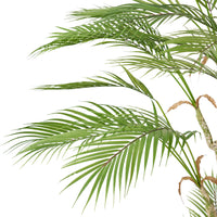 165Cm Artificial Palm Tree Green Iron Plastic