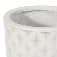 Mgo Planter Antique White Magnesium Oxide
