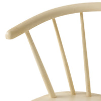 30 Inch Caprail Chair Cream Rubber