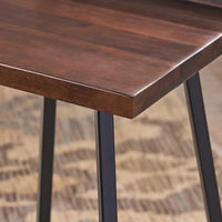 Jut Barstool Brown Acacia Wood