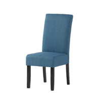 Pertica Kd Dining Chair Blue Fabric