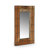Mirror Brown Wood