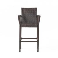 Littleton Barstool Brown Iron