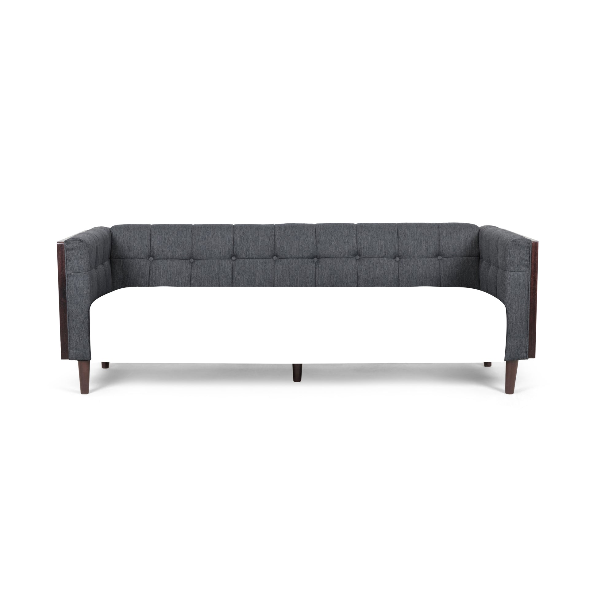 3 Seater Sofa Charcoal Fabric