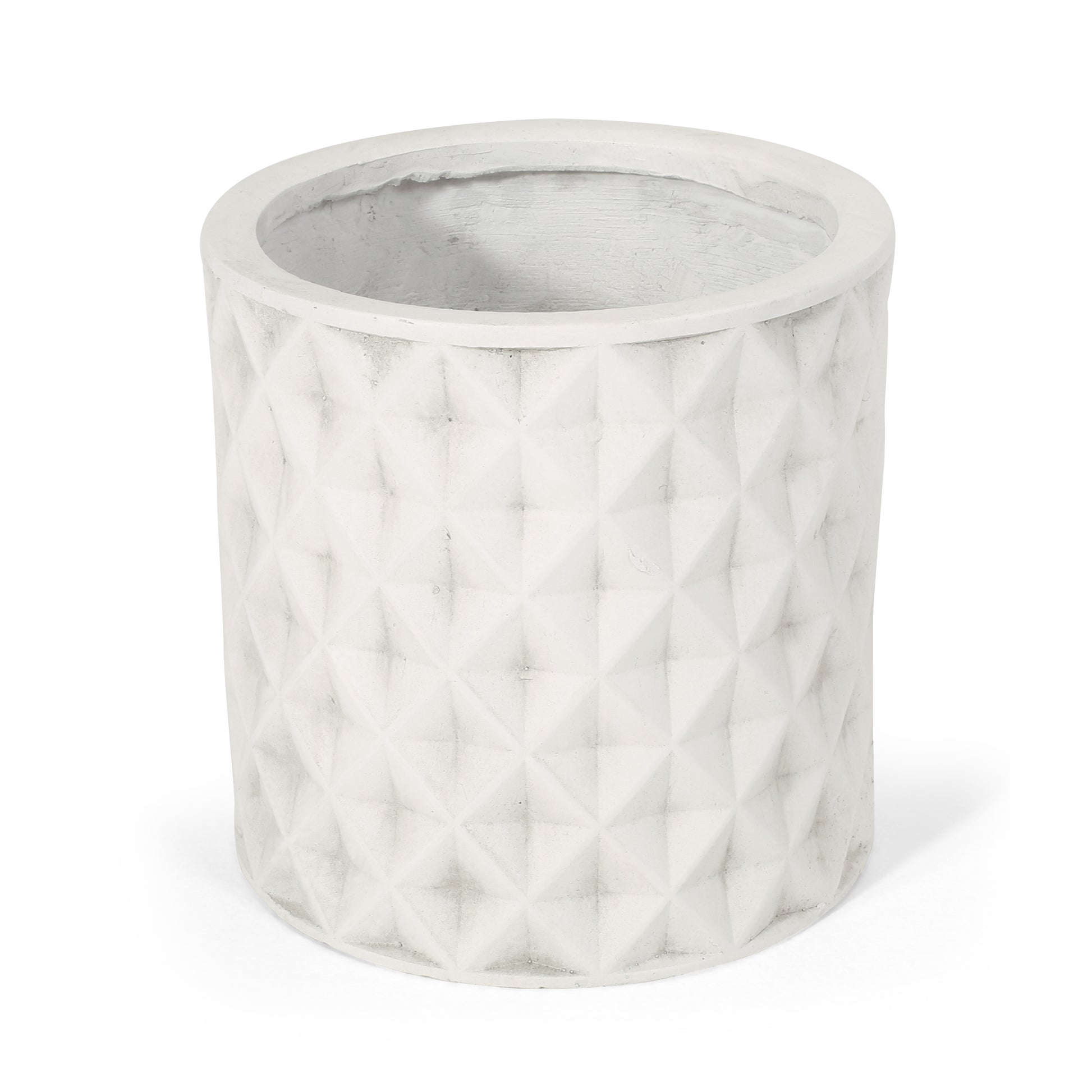 Mgo Planter Antique White Magnesium Oxide