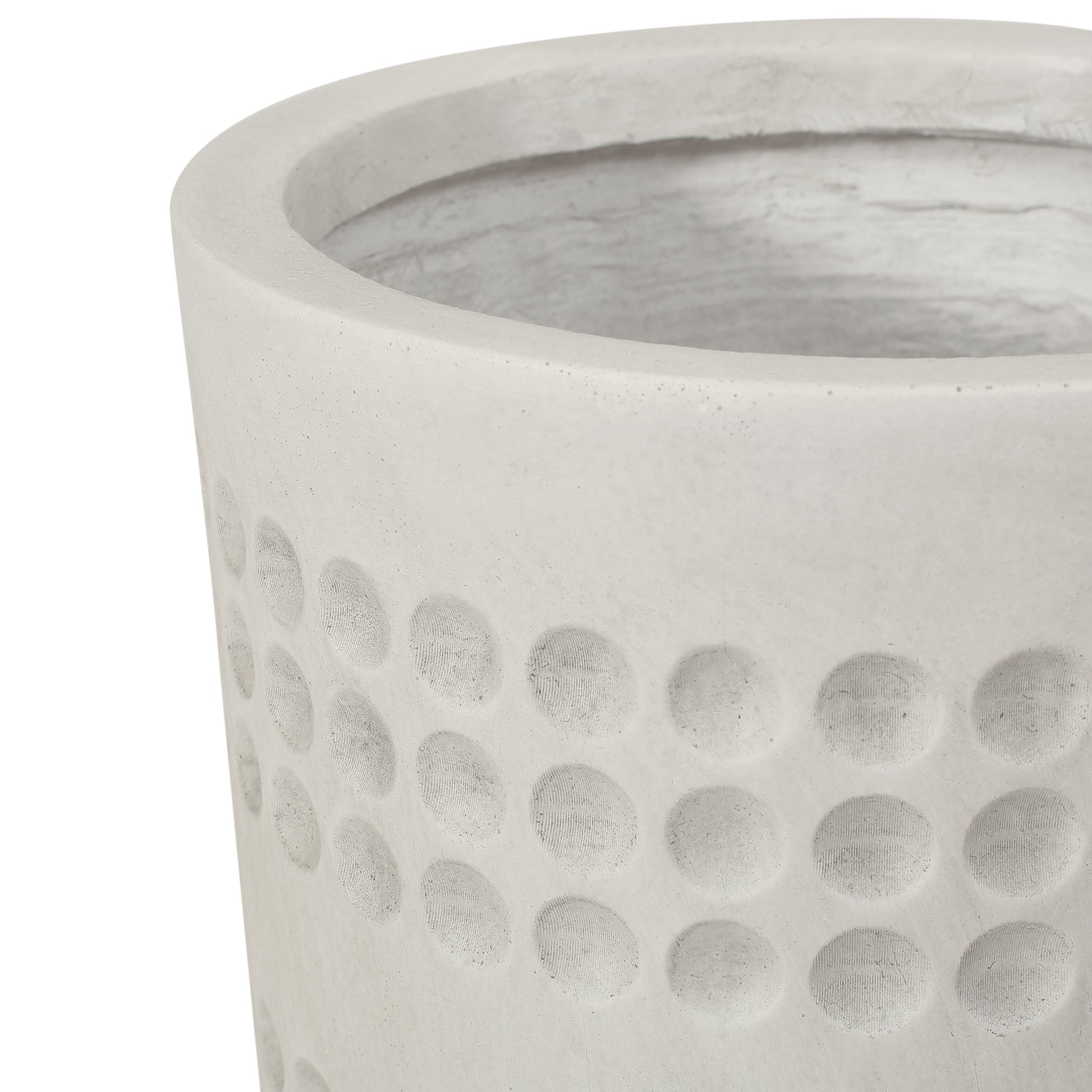 Mgo Planter Antique White Magnesium Oxide