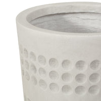 Mgo Planter Antique White Magnesium Oxide