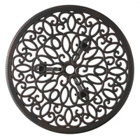 Charleston 3Pc Cast Bistro Set Copper Aluminium