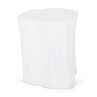 End Table Antique White Magnesium Oxide