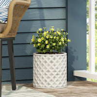 Mgo Planter Antique White Magnesium Oxide
