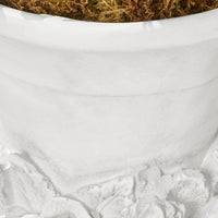Mgo Garden Urn Planter Antique White Magnesium Oxide