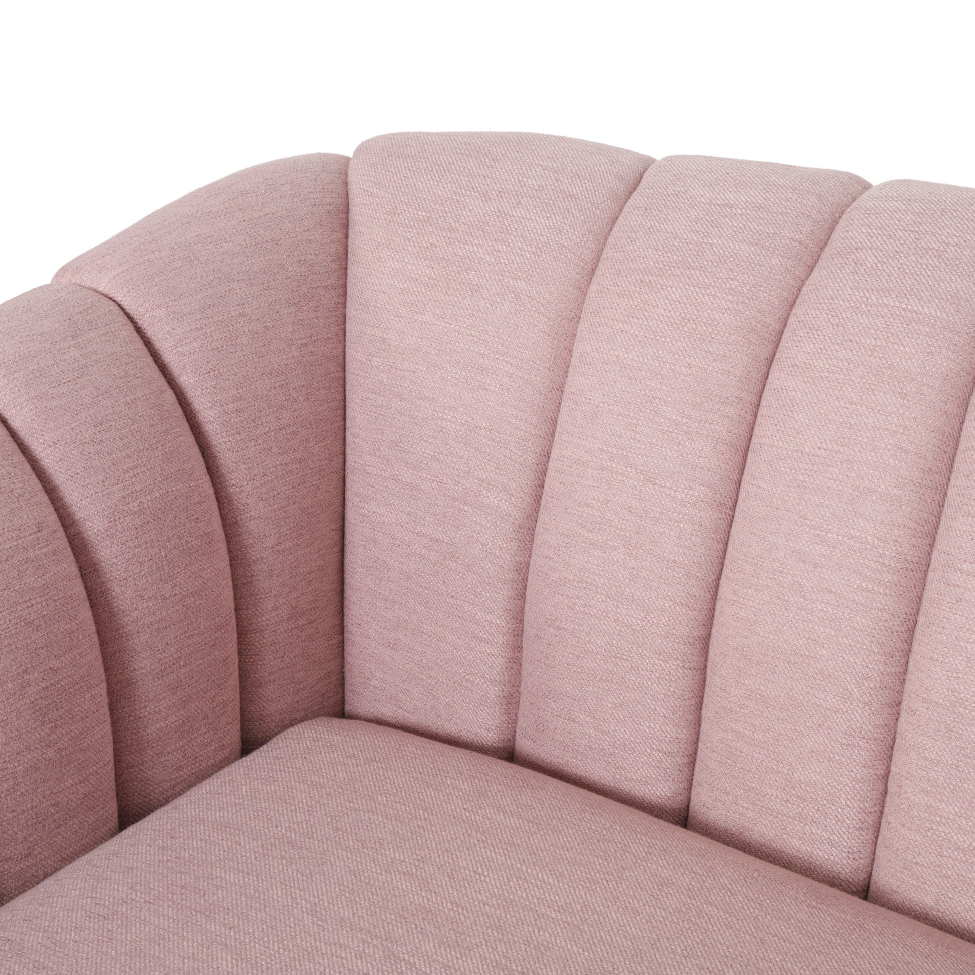 3 Seater Sofa Blush Fabric