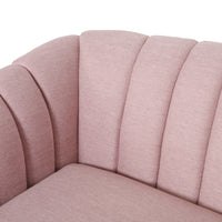 3 Seater Sofa Blush Fabric