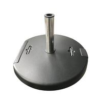 Mota Umbrella Base Round 132 Lbs Black Concrete