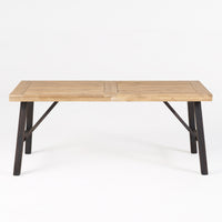 Bettina Dining Table Grey Acacia Wood