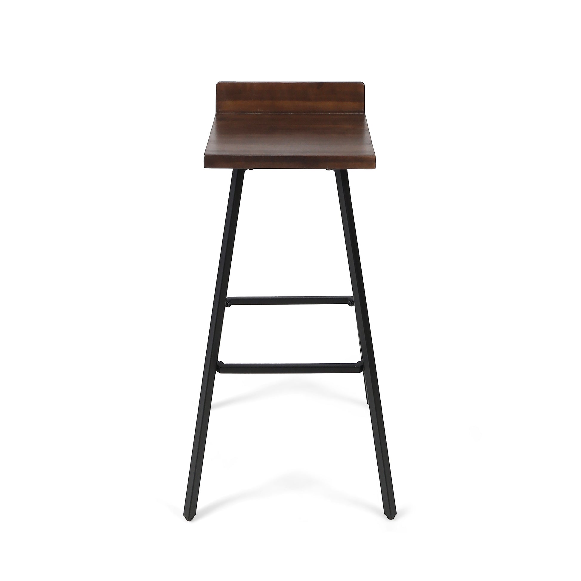 Jut Barstool Brown Acacia Wood