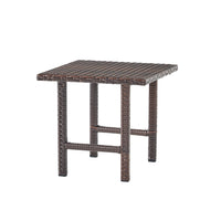 Lido 3Pc Table Set Brown Multi Rattan