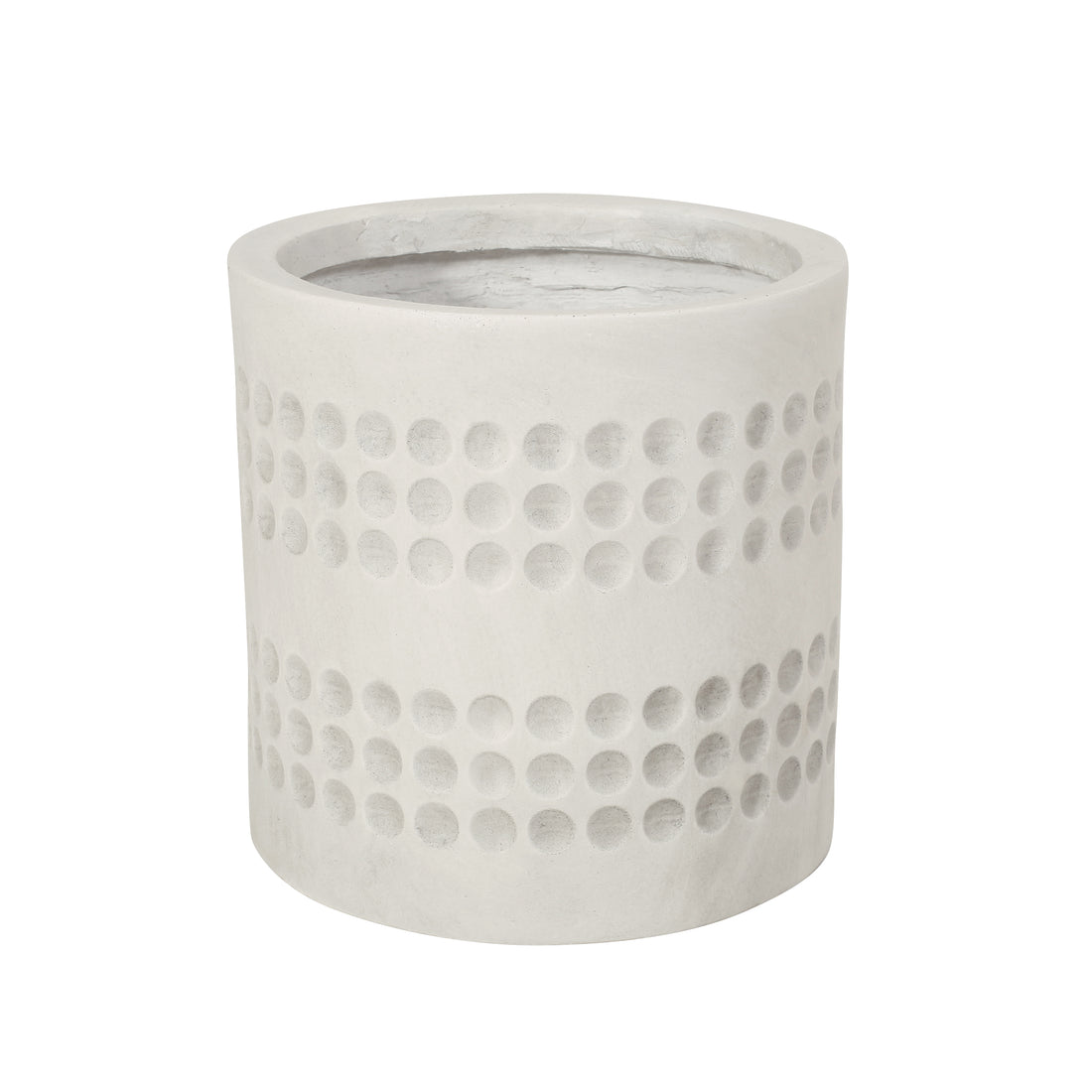 Mgo Planter Antique White Magnesium Oxide