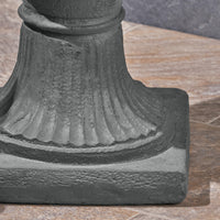 Mgo Garden Urn Planter Antique Gray Magnesium Oxide