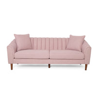 3 Seater Sofa Blush Fabric