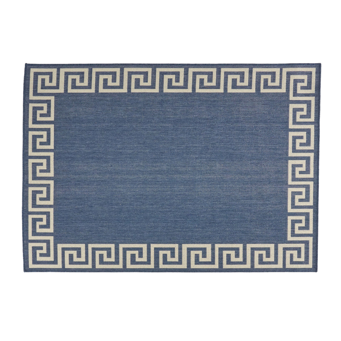 6560L 5'3"X7' Rug Blue Polypropylene