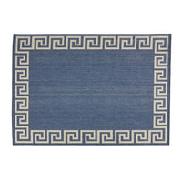 6560L 5'3"X7' Rug Blue Polypropylene