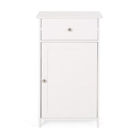 Bathroom Cabinet White Mdf