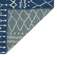 5'3"X7' Rug Blue Polypropylene