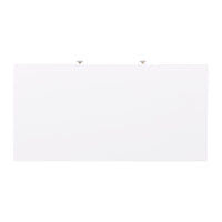 2 Drawer Storage Rack White Mdf