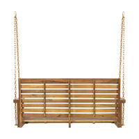 Tasmania Porch Swing Teak Acacia Wood