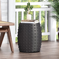 End Table Matte Black Magnesium Oxide