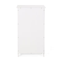 Bathroom Cabinet White Mdf