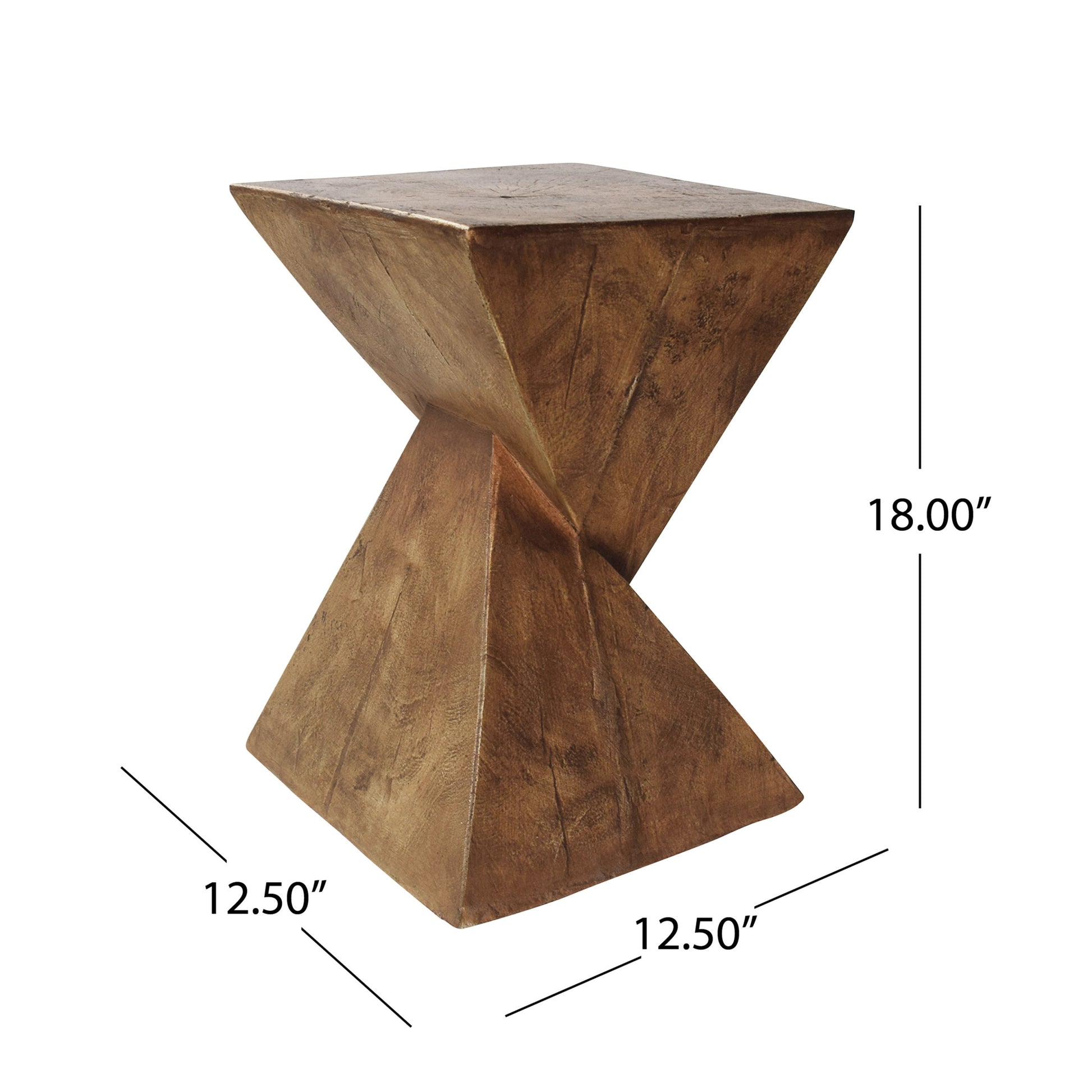 Tess Side Table Natural Magnesium Oxide