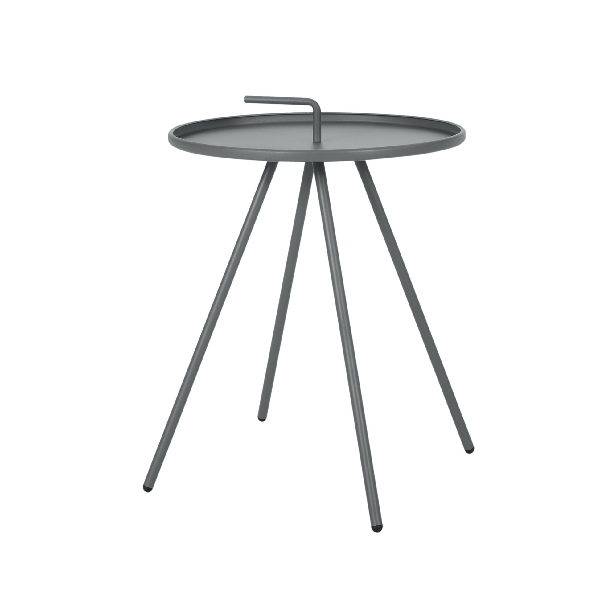 Vida 16.5" Side Table Grey Iron